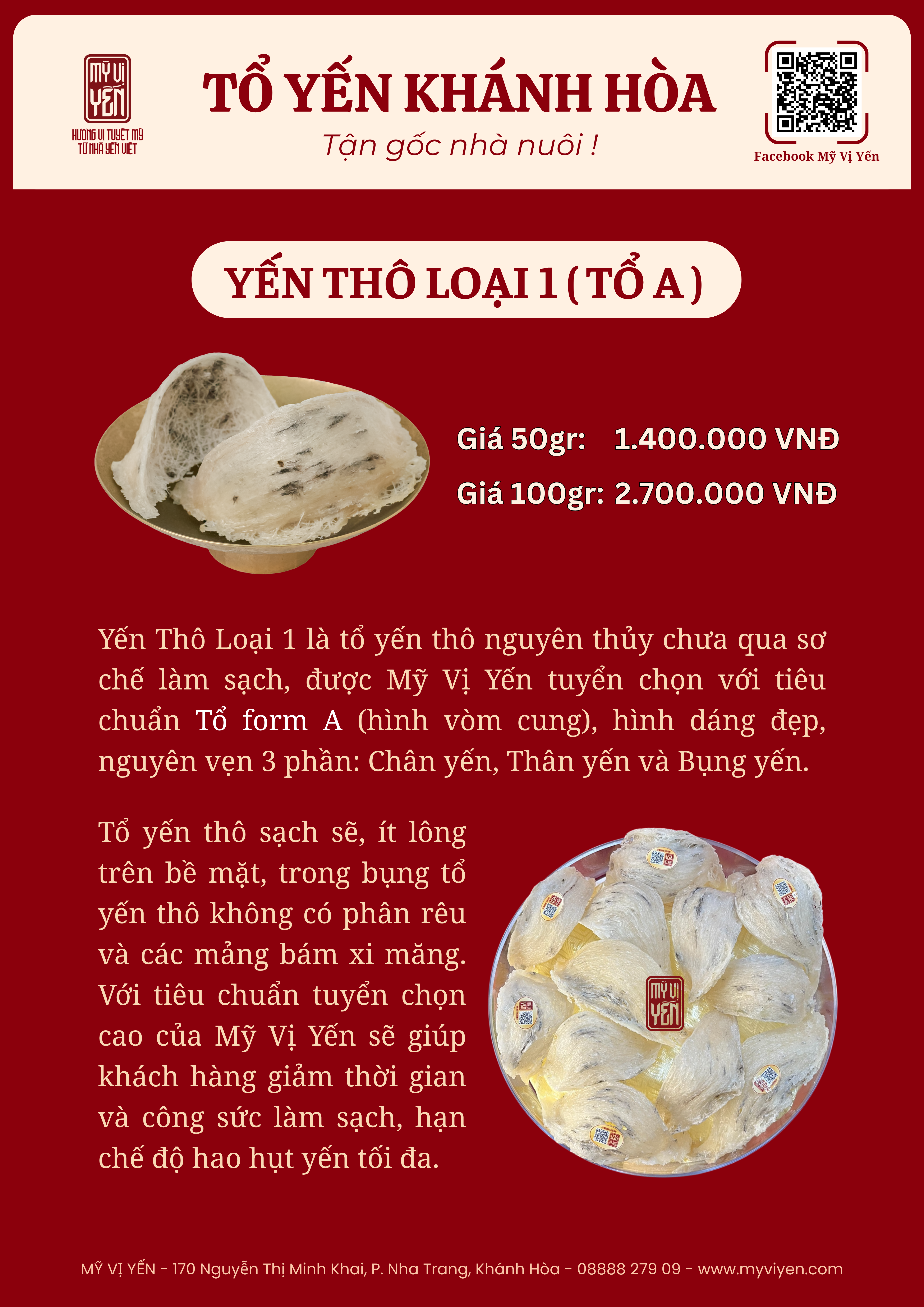 Giá yến sào nha trang, mua yến nha trang, giá yến thô, giá yến tinh chế